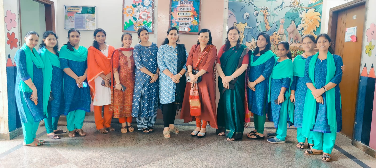 School Visit of Hon. Neelam Singh Mam, Chairperson of the JSSA and JSW Committee
